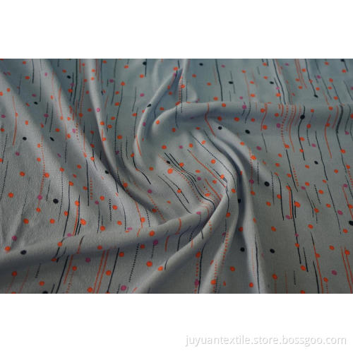 Viscose 120D30s Morocian Crepe Print Fabric